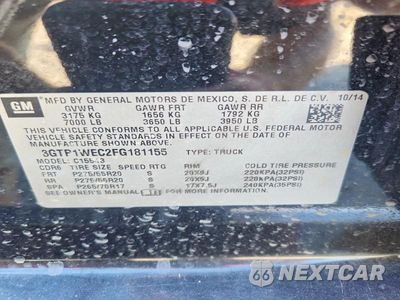 Zdjęcie 13 z 13 samochodu: 2015 GMC SIERRA C1500 DENALI VIN:3GTP1WEC2FG181155 - miniatura