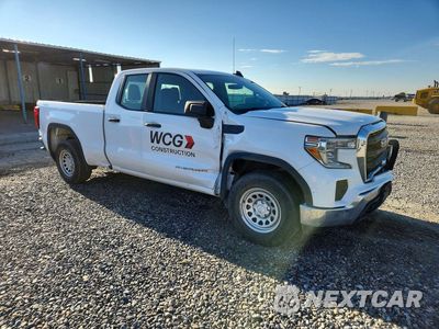 Czwarte zdjęcie samochodu z boku: 2021 GMC SIERRA K1500 VIN:1GTR9AEK2MZ203812 - miniatura