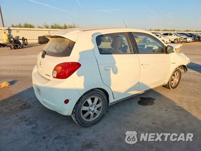 Trzecie zdjęcie samochodu z tyłu: 2014 MITSUBISHI MIRAGE ES VIN:ML32A4HJ5EH026244 - miniatura