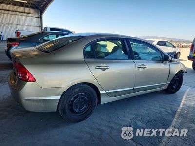 Trzecie zdjęcie samochodu z tyłu: 2007 HONDA CIVIC LX VIN:JHMFA16517S004393 - miniatura