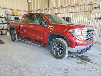 Czwarte zdjęcie samochodu z boku: 2025 GMC SIERRA K1500 SLT VIN:3GTUUDE82SG393798 - miniatura