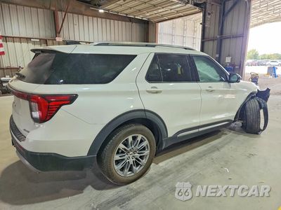 Trzecie zdjęcie samochodu z tyłu: 2025 FORD EXPLORER PLATINUM VIN:1FMUK8HH1SGA41604 - miniatura
