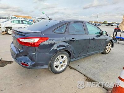Trzecie zdjęcie samochodu z tyłu: 2014 FORD FOCUS SE VIN:1FADP3F2XEL149213 - miniatura