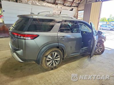 Trzecie zdjęcie samochodu z tyłu: 2022 NISSAN PATHFINDER SL VIN:5N1DR3CC7NC250173 - miniatura