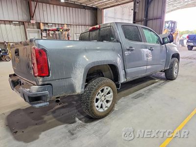 Trzecie zdjęcie samochodu z tyłu: 2020 CHEVROLET COLORADO LT VIN:1GCGSCEN7L1224766 - miniatura