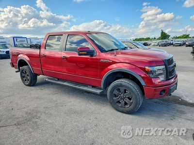 Czwarte zdjęcie samochodu z boku: 2013 FORD F150 SUPERCREW VIN:1FTFW1EF6DKE54775 - miniatura