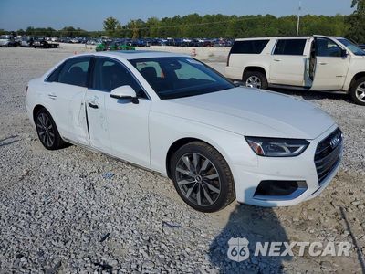 Czwarte zdjęcie samochodu z boku: 2021 AUDI A4 PREMIUM 40 VIN:WAUABAF45MN012648 - miniatura
