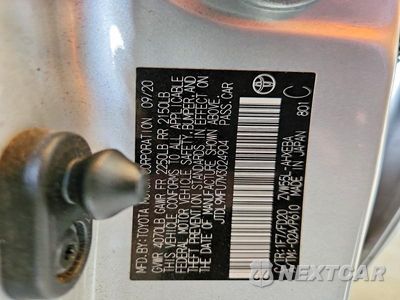 Zdjęcie 12 z 12 samochodu: 2021 TOYOTA PRIUS LE AWD-E VIN:JTDL9MFU7M3024904 - miniatura