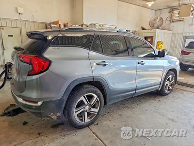 Trzecie zdjęcie samochodu z tyłu: 2018 GMC TERRAIN SLT VIN:3GKALPEV2JL402992 - miniatura
