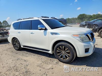 Czwarte zdjęcie samochodu z boku: 2017 NISSAN ARMADA PLATINUM VIN:JN8AY2NF6H9302541 - miniatura