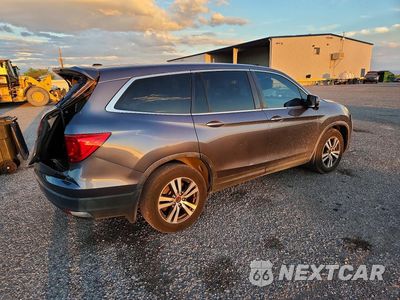 Trzecie zdjęcie samochodu z tyłu: 2017 HONDA PILOT EXL VIN:5FNYF5H52HB031035 - miniatura