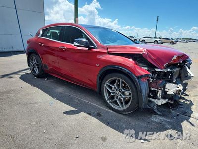Czwarte zdjęcie samochodu z boku: 2017 INFINITI QX30 SPORT VIN:SJKCH5CP2HA015694 - miniatura