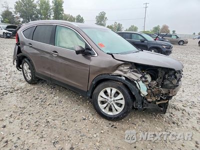 Czwarte zdjęcie samochodu z boku: 2014 HONDA CR-V EXL VIN:2HKRM4H73EH713456 - miniatura