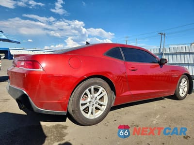 Trzecie zdjęcie samochodu z tyłu: 2015 CHEVROLET CAMARO LS VIN:2G1FB1E37F9294730 - miniatura