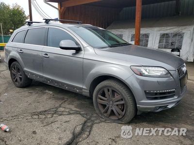 Czwarte zdjęcie samochodu z boku: 2015 AUDI Q7 TDI PREMIUM PLUS VIN:WA1LMAFE2FD029294 - miniatura