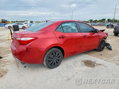 Trzecie zdjęcie samochodu z tyłu: 2016 TOYOTA COROLLA LE VIN:5YFBURHE3GP559303 - miniatura