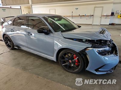 Czwarte zdjęcie samochodu z boku: 2025 HONDA CIVIC TYPE-R VIN:JHMFL5G47SX004479 - miniatura