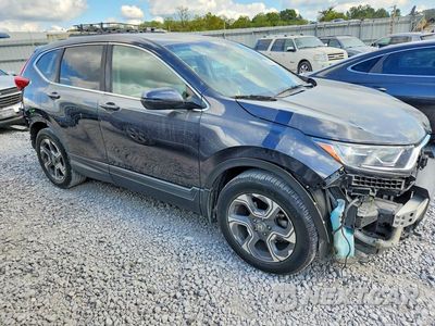 Czwarte zdjęcie samochodu z boku: 2019 HONDA CR-V EX VIN:7FARW1H54KE003469 - miniatura