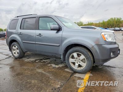 Czwarte zdjęcie samochodu z boku: 2011 HONDA PILOT EXL VIN:5FNYF4H57BB060032 - miniatura