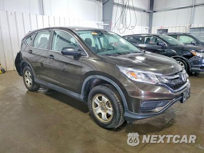 Czwarte zdjęcie samochodu z boku: 2015 HONDA CR-V LX VIN:5J6RM4H32FL013092 - miniatura