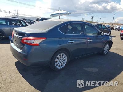 Trzecie zdjęcie samochodu z tyłu: 2013 NISSAN SENTRA SV VIN:1N4AB7AP3DN905169 - miniatura