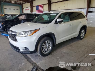 2014 TOYOTA HIGHLANDER LE 5TDBKRFH4ES039070 - główne zdjęcie licytacji z USA - miniatura