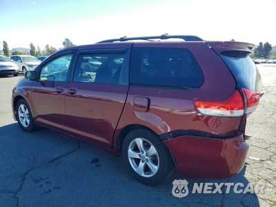 Drugie zdjęcie samochodu z przodu: 2011 TOYOTA SIENNA LE VIN:5TDKK3DC7BS065033 - miniatura