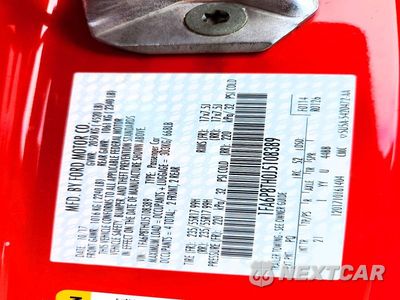 Zdjęcie 13 z 13 samochodu: 2018 FORD MUSTANG VIN:1FA6P8TH0J5108389 - miniatura