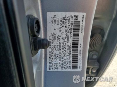 Zdjęcie 12 z 12 samochodu: 2020 HONDA CIVIC LX VIN:2HGFC2F64LH569749 - miniatura