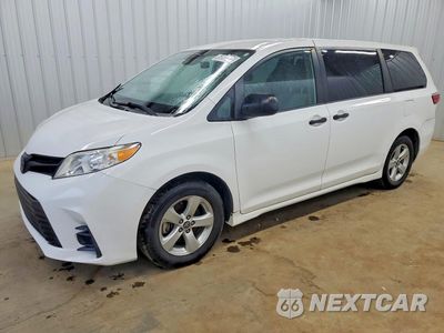 2019 TOYOTA SIENNA L 7-PASSENGER 5TDZZ3DC4KS995353 - główne zdjęcie licytacji z USA - miniatura