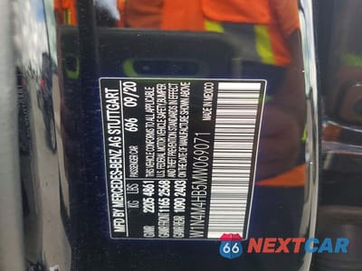 Zdjęcie 13 z 13 samochodu: 2021 MERCEDES-BENZ GLB 250 4MATIC VIN:W1N4M4HB5MW069071 - miniatura