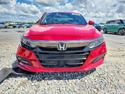 Piąte zdjęcie samochodu w środku: 2018 HONDA ACCORD SPORT VIN:1HGCV1F35JA110724 - miniatura