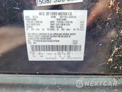 Zdjęcie 13 z 13 samochodu: 2017 FORD EXPLORER POLICE INTERCEPTOR VIN:1FM5K8AR1HGA37505 - miniatura
