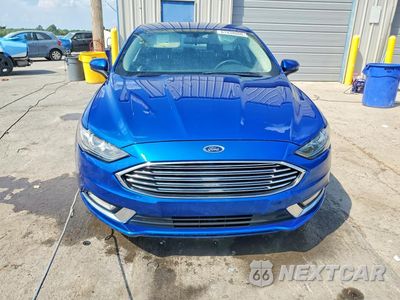 Piąte zdjęcie samochodu w środku: 2017 FORD FUSION SE VIN:3FA6P0HD5HR256598 - miniatura