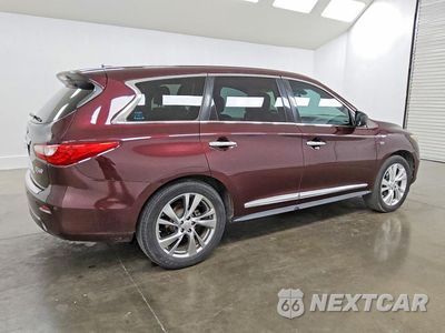 Trzecie zdjęcie samochodu z tyłu: 2014 INFINITI QX60 BASE VIN:5N1AL0MN8EC508381 - miniatura