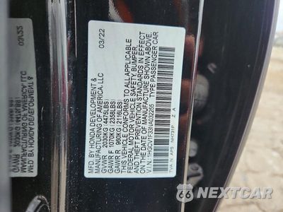 Zdjęcie 12 z 12 samochodu: 2022 HONDA ACCORD SPORT VIN:1HGCV1F33NA032255 - miniatura