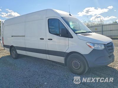 Czwarte zdjęcie samochodu z boku: 2021 MERCEDES-BENZ SPRINTER 2500 DELIVERY VAN VIN:W1Y4ECHY4MT072690 - miniatura