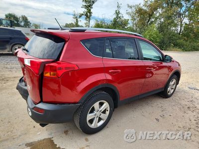 Trzecie zdjęcie samochodu z tyłu: 2014 TOYOTA RAV4 XLE VIN:2T3RFREV4EW167558 - miniatura