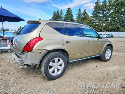 Trzecie zdjęcie samochodu z tyłu: 2006 NISSAN MURANO S VIN:JN8AZ08W96W546664 - miniatura
