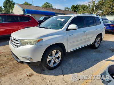 2012 TOYOTA HIGHLANDER LIMITED 5TDDK3EH1CS168632 - główne zdjęcie licytacji z USA - miniatura