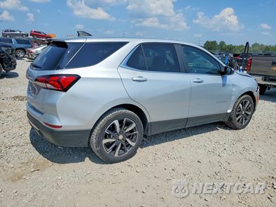 Trzecie zdjęcie samochodu z tyłu: 2022 CHEVROLET EQUINOX LT VIN:3GNAXKEV9NL210775 - miniatura