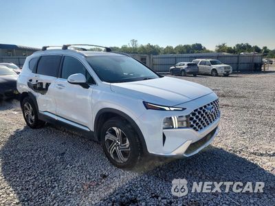 Czwarte zdjęcie samochodu z boku: 2022 HYUNDAI SANTA FE SEL VIN:5NMS34AJ8NH423771 - miniatura