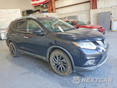 Czwarte zdjęcie samochodu z boku: 2016 NISSAN ROGUE SL VIN:5N1AT2MT7GC868318 - miniatura