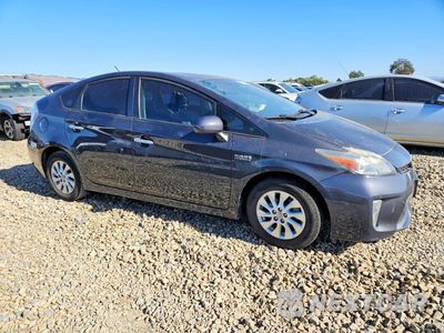 Czwarte zdjęcie samochodu z boku: 2014 TOYOTA PRIUS PLUG-IN HYBRID BASE VIN:JTDKN3DP8E3056180 - miniatura