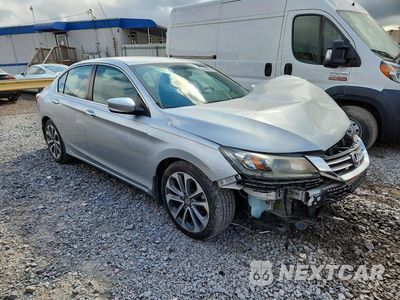Czwarte zdjęcie samochodu z boku: 2015 HONDA ACCORD SPORT VIN:1HGCR2F53FA134359 - miniatura