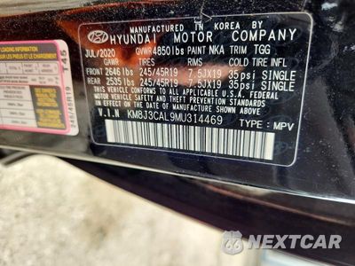 Zdjęcie 14 z 14 samochodu: 2021 HYUNDAI TUCSON SPORT VIN:KM8J3CAL9MU314469 - miniatura