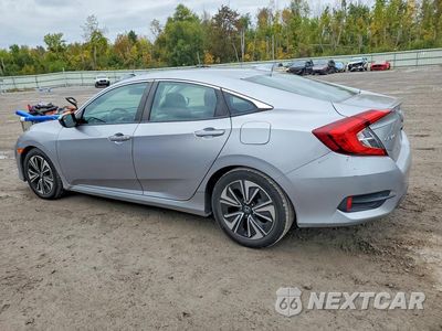 Drugie zdjęcie samochodu z przodu: 2017 HONDA CIVIC EXL VIN:19XFC1F70HE032722 - miniatura
