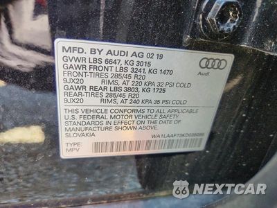 Zdjęcie 14 z 14 samochodu: 2019 AUDI Q7 PREMIUM PLUS VIN:WA1LAAF73KD035089 - miniatura