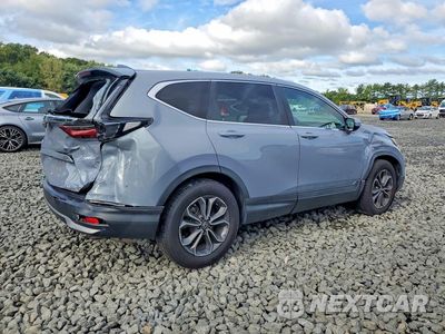 Trzecie zdjęcie samochodu z tyłu: 2021 HONDA CR-V EX VIN:2HKRW2H52MH684639 - miniatura