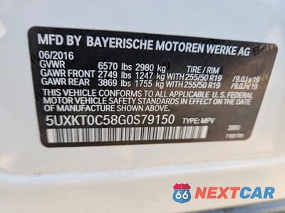 Zdjęcie 14 z 14 samochodu: 2016 BMW X5 XDR40E VIN:5UXKT0C58G0S79150 - miniatura